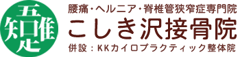 長岡市のカイロプラクティックはこしき沢接骨院